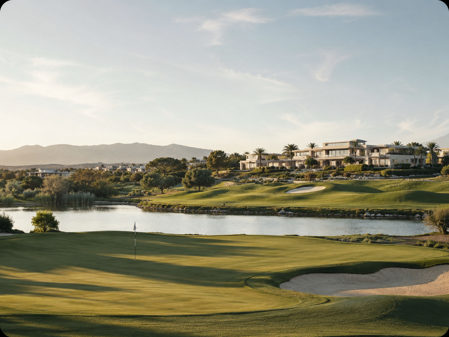Championship golf course