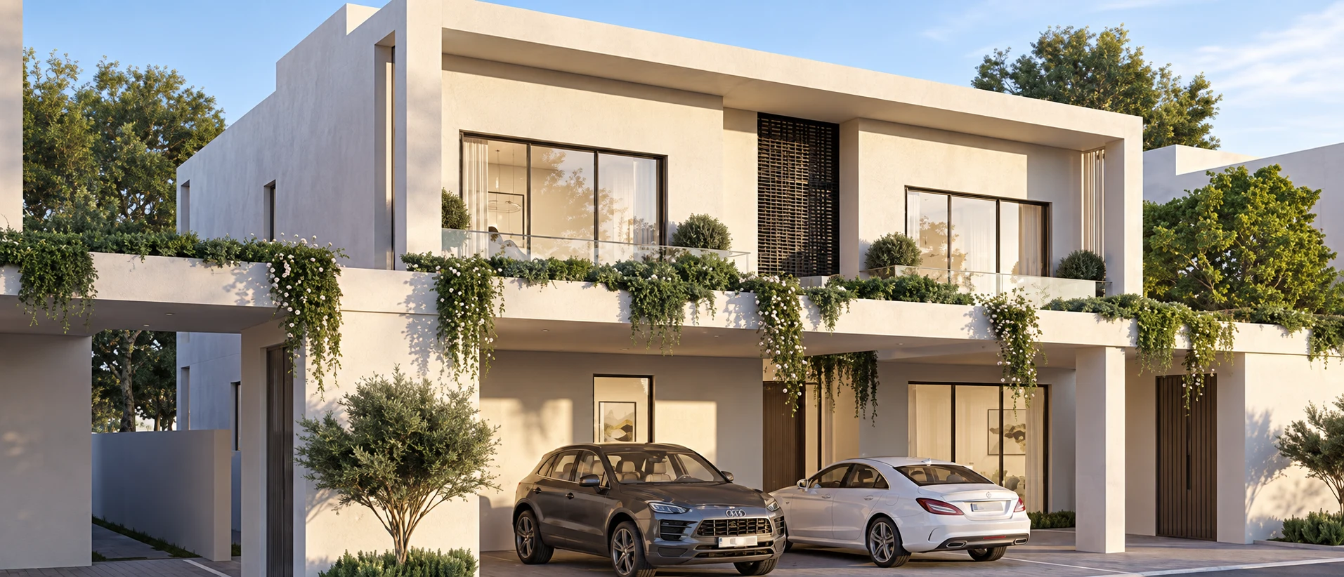 4-bedroom Wadeem Gardens villa, enhanced developer rendering
